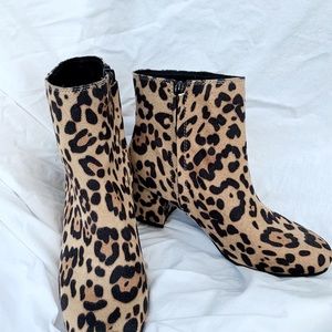 Time and True Boots Leopard Sz 9 New